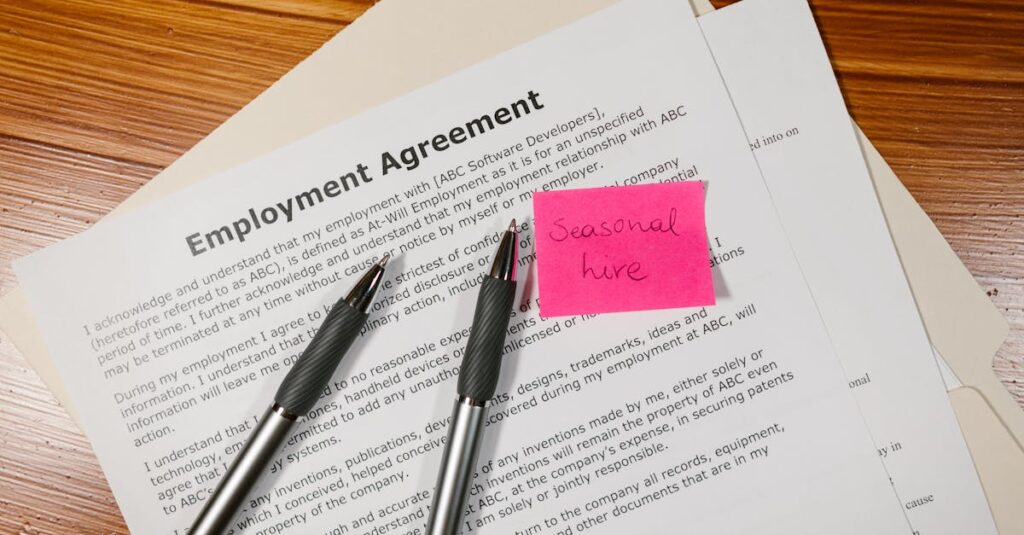 découvrez tout ce qu'il faut savoir sur le contrat de travail : définition, types, obligations des employeurs et des employés, ainsi que conseils pour rédiger un contrat clair et efficace.