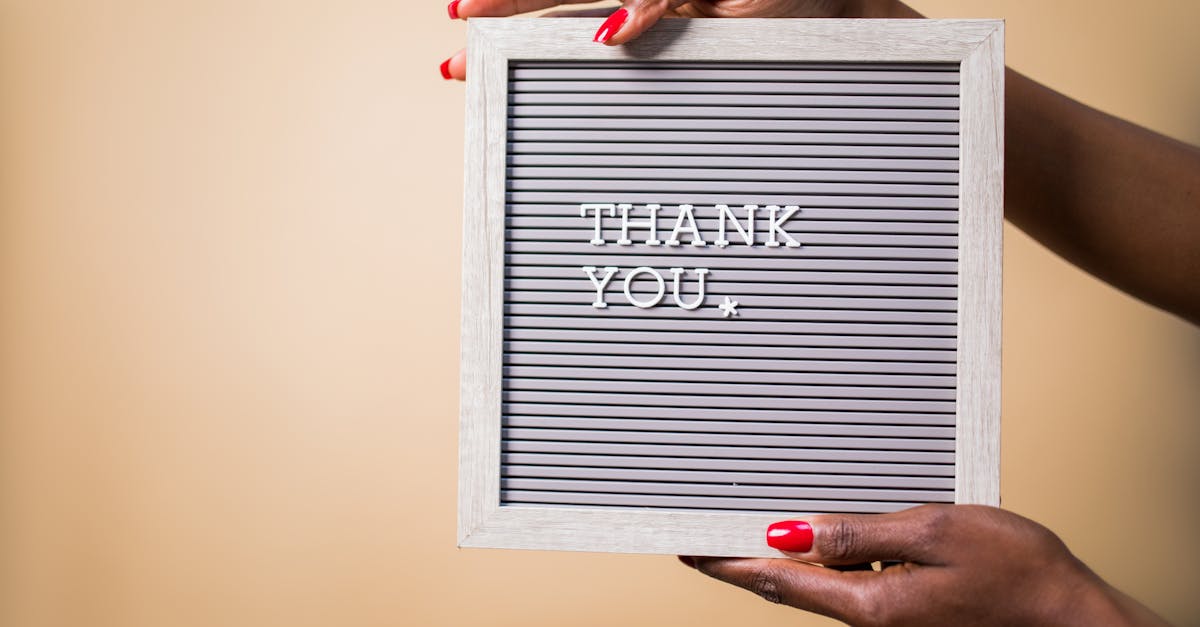 découvrez des modèles de lettres de remerciement pour exprimer votre gratitude avec élégance et sincérité. que ce soit pour un cadeau, un service rendu ou une occasion spéciale, trouvez l'inspiration pour des remerciements mémorables.
