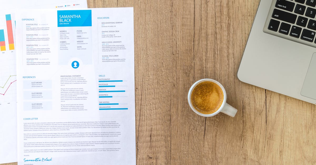 optimisez votre cv pour attirer l'attention des recruteurs. découvrez des conseils et techniques éprouvés pour améliorer la présentation, le contenu et les mots-clés de votre résumé afin de maximiser vos chances de décrocher un entretien.