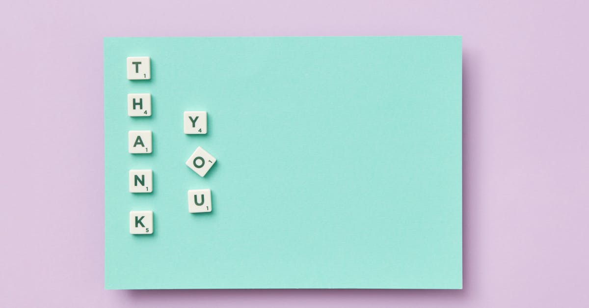 découvrez comment rédiger un email de remerciement efficace et authentique. apprenez les meilleures pratiques pour exprimer votre gratitude, que ce soit dans un contexte professionnel ou personnel.