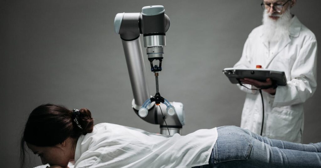 chercheur en robotique médicale spécialisé dans le développement et l'innovation de technologies robotiques pour améliorer les soins de santé et les interventions chirurgicales.