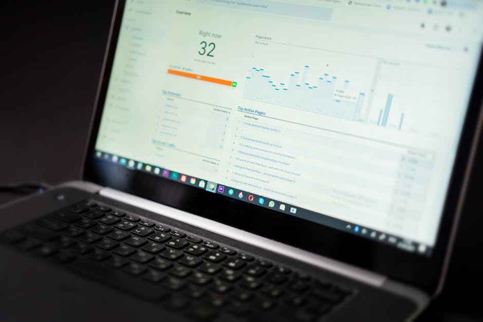 Business metrics dashboard showing growth and performance results