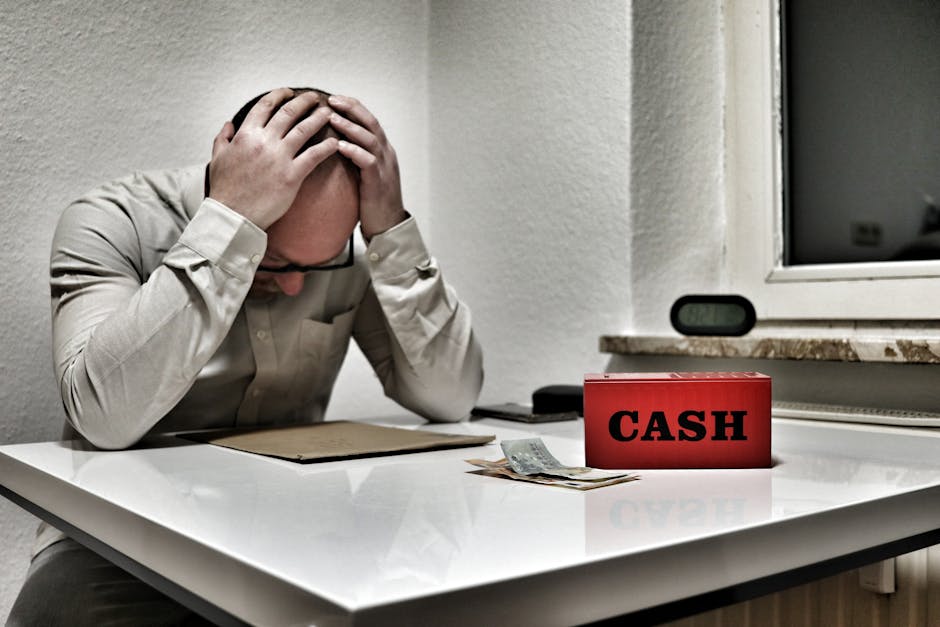 Financial stress from reduced income and bills during long-term sick leave
