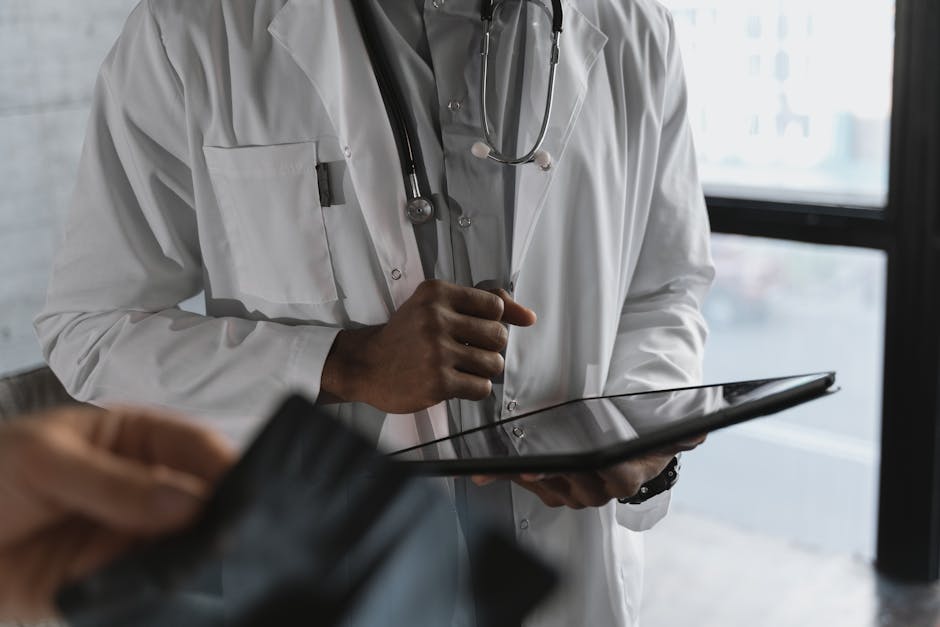 Doctor discussing return to work and workplace accommodations with patient